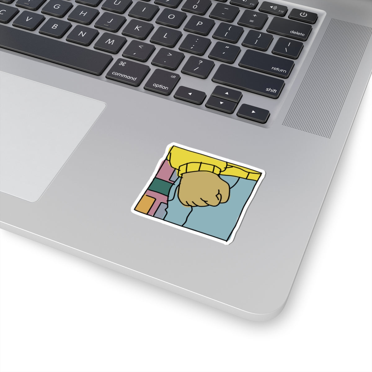 clenched fist meme sticker