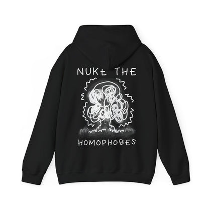 nuke the homophobes hoodie