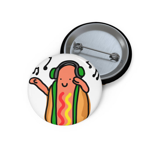 twerkin hot dog pin