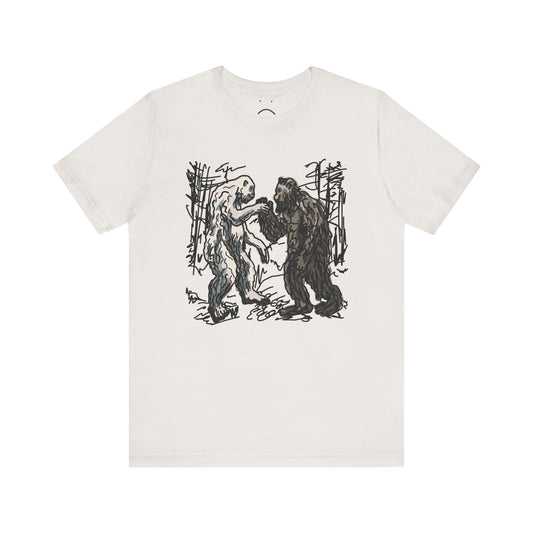 bigfoot and yeti bros tee