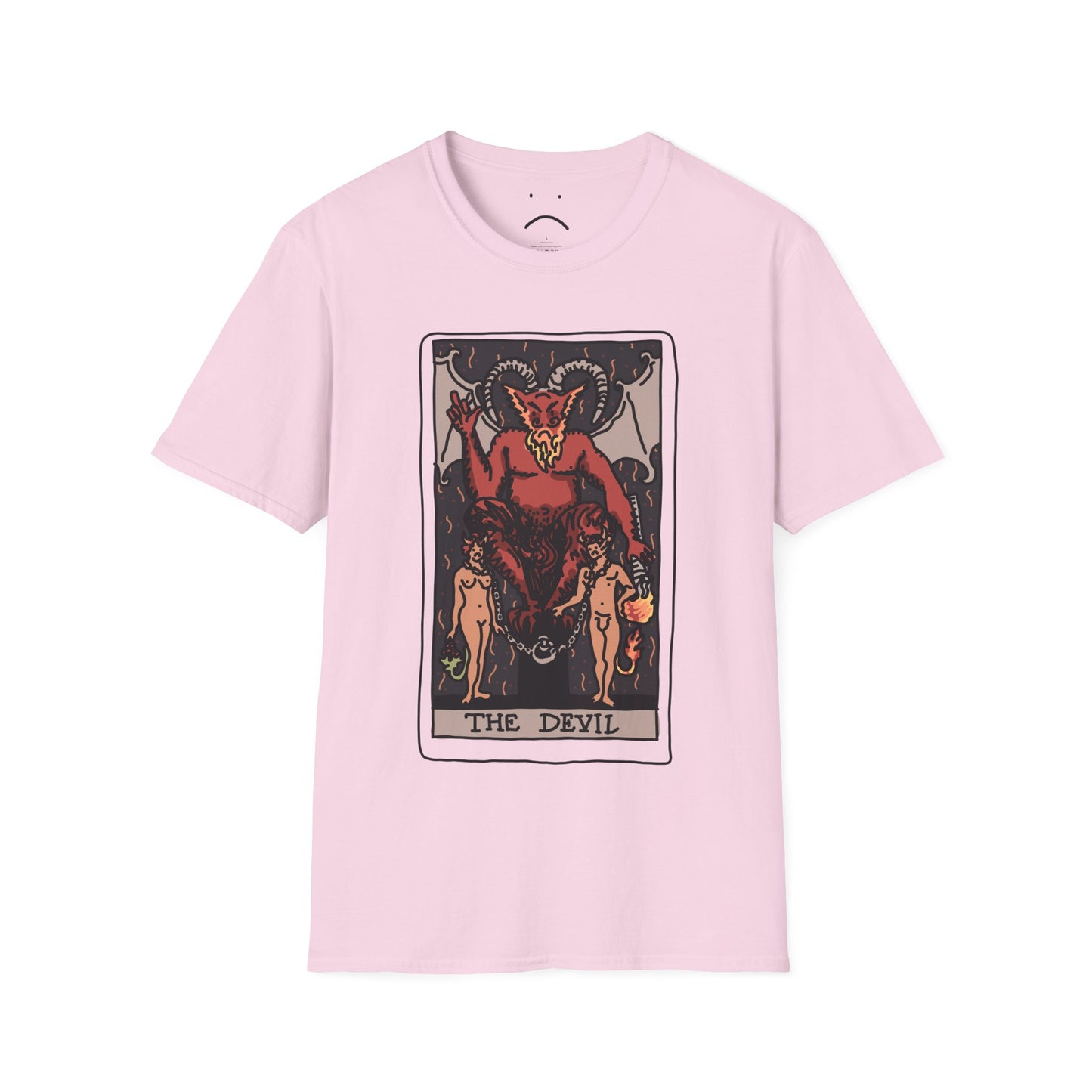 the devil tarot card deluxe tee