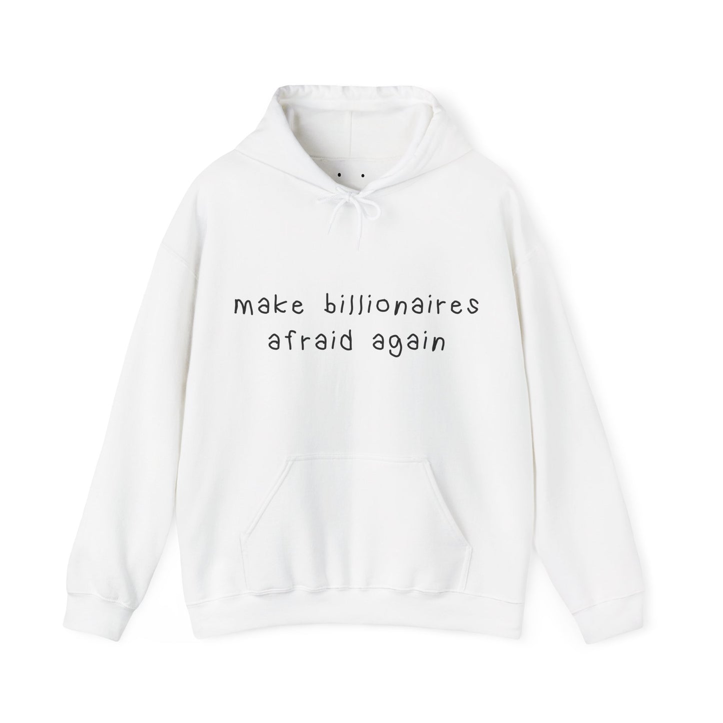 make billionaires afraid again / french revolution hoodie