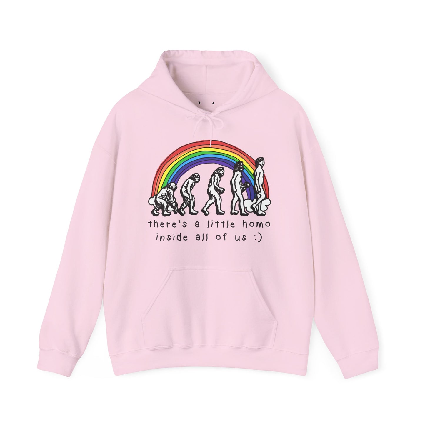 homo rainbow hoodie