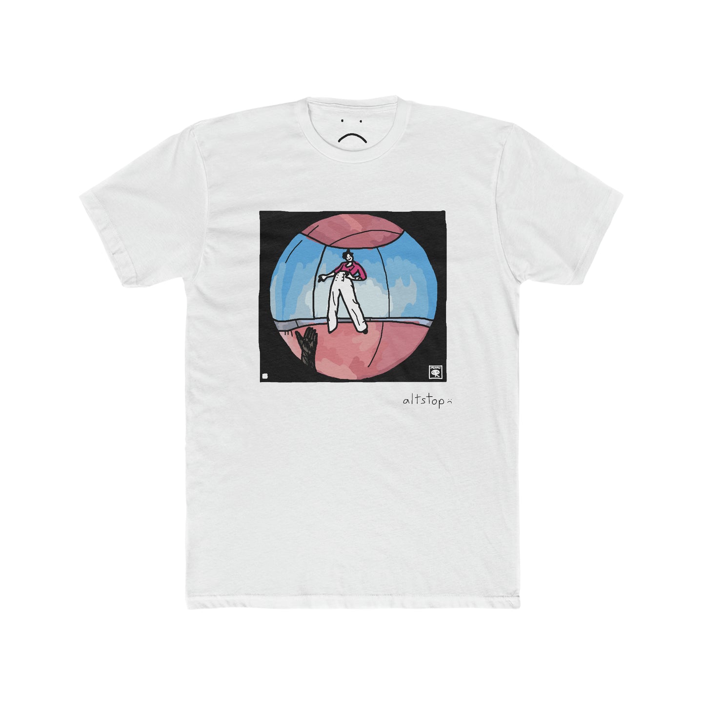 deluxe fine line tee