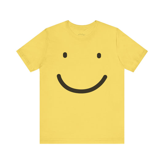smiley logo tee