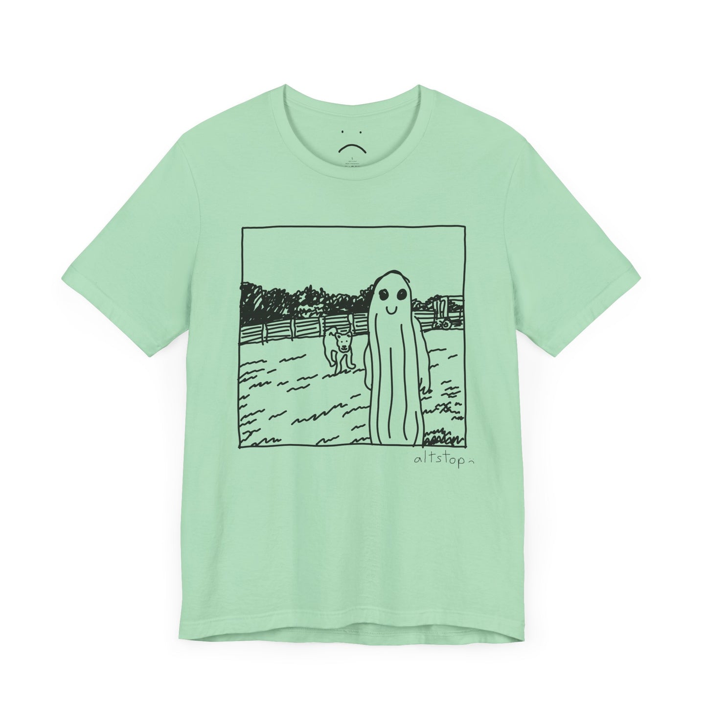 ghost in the alps tee