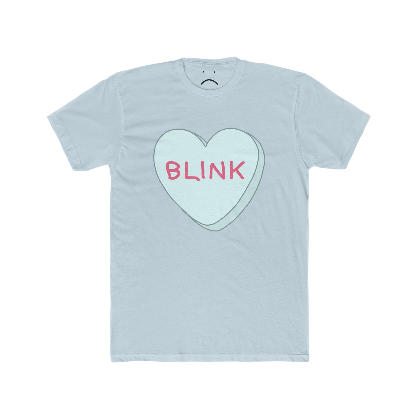 blink candy heart tee