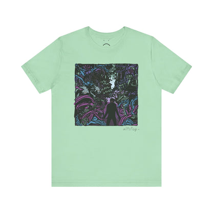 spooky forest deluxe tee