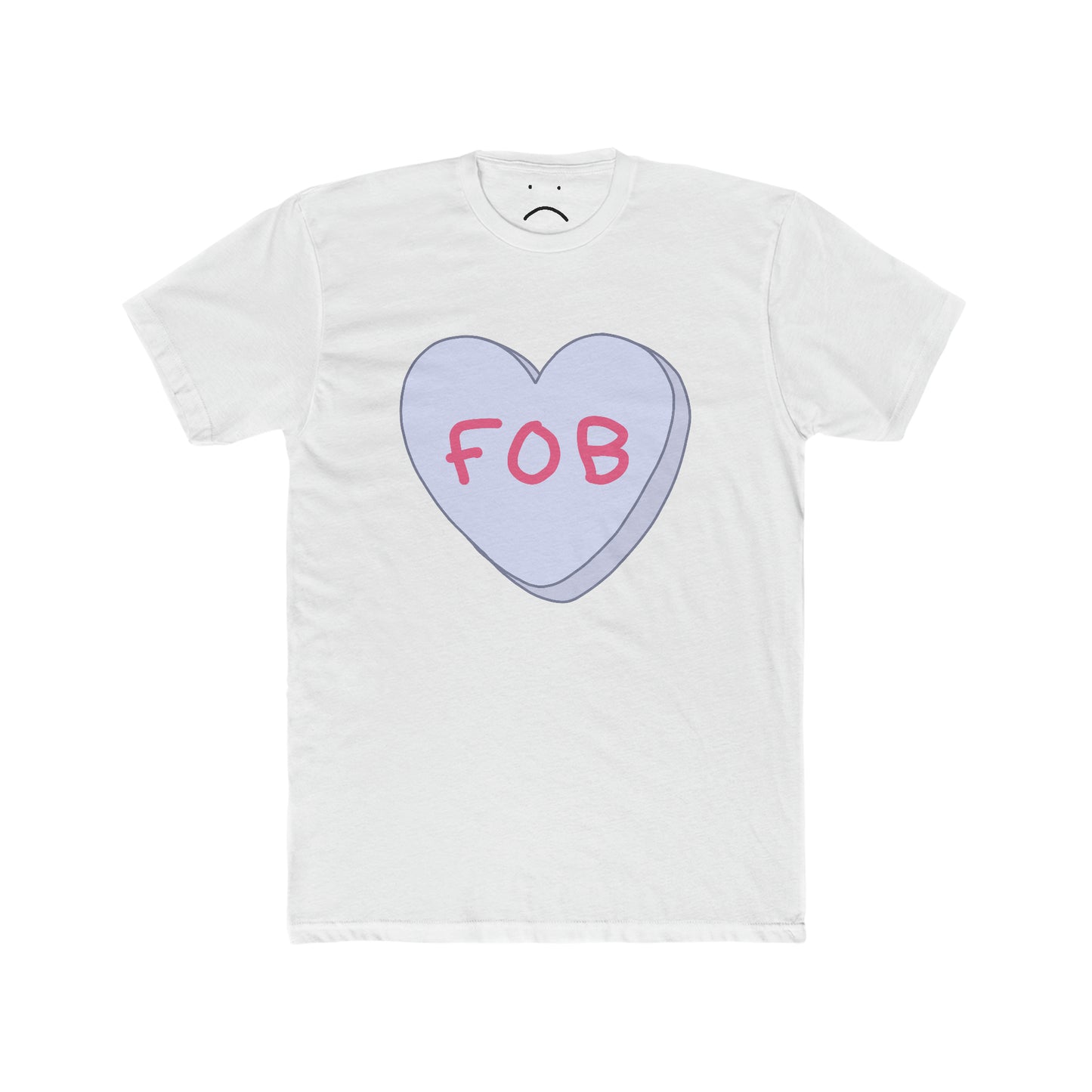 fob candy heart tee