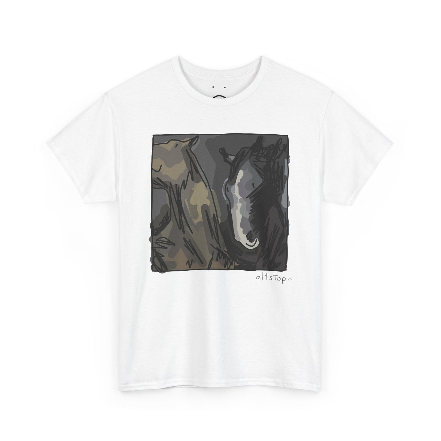 huh-huh-huh-horses deluxe tee