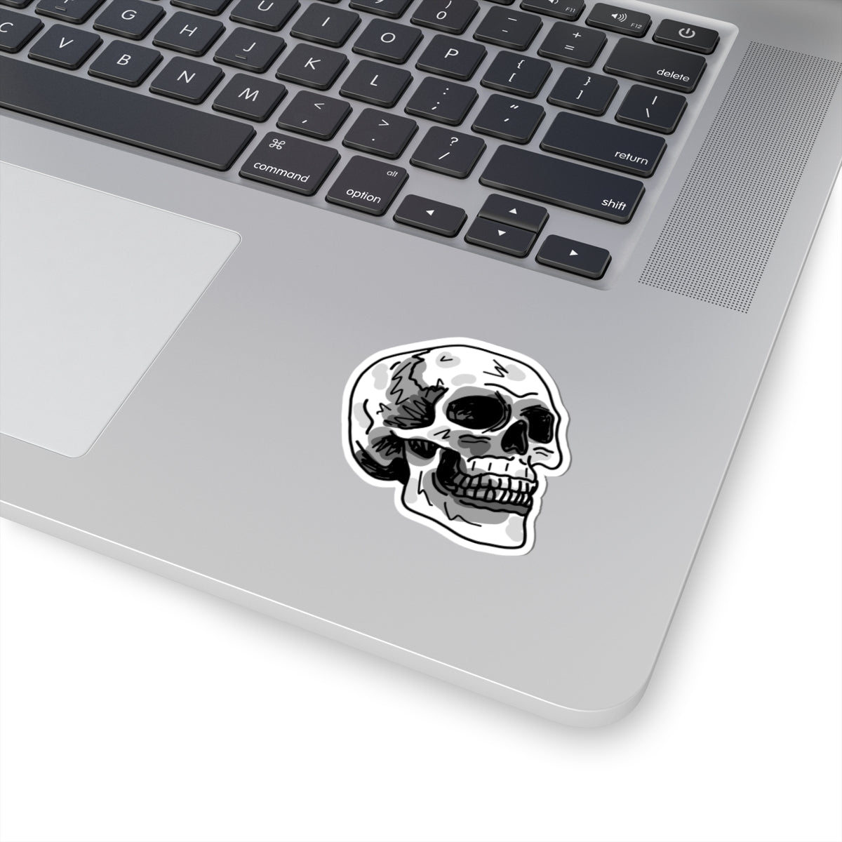 happy skull sticker #2