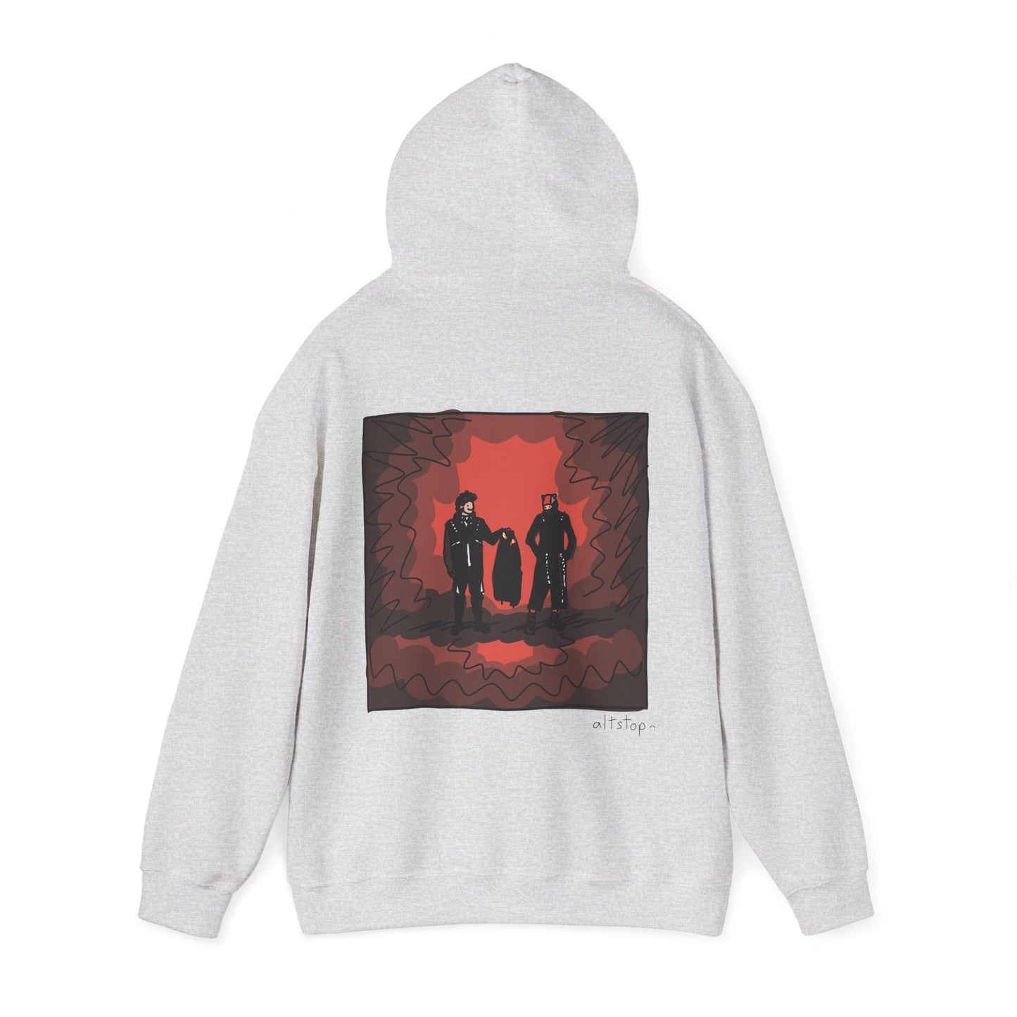 catboi and fren deluxe hoodie #1