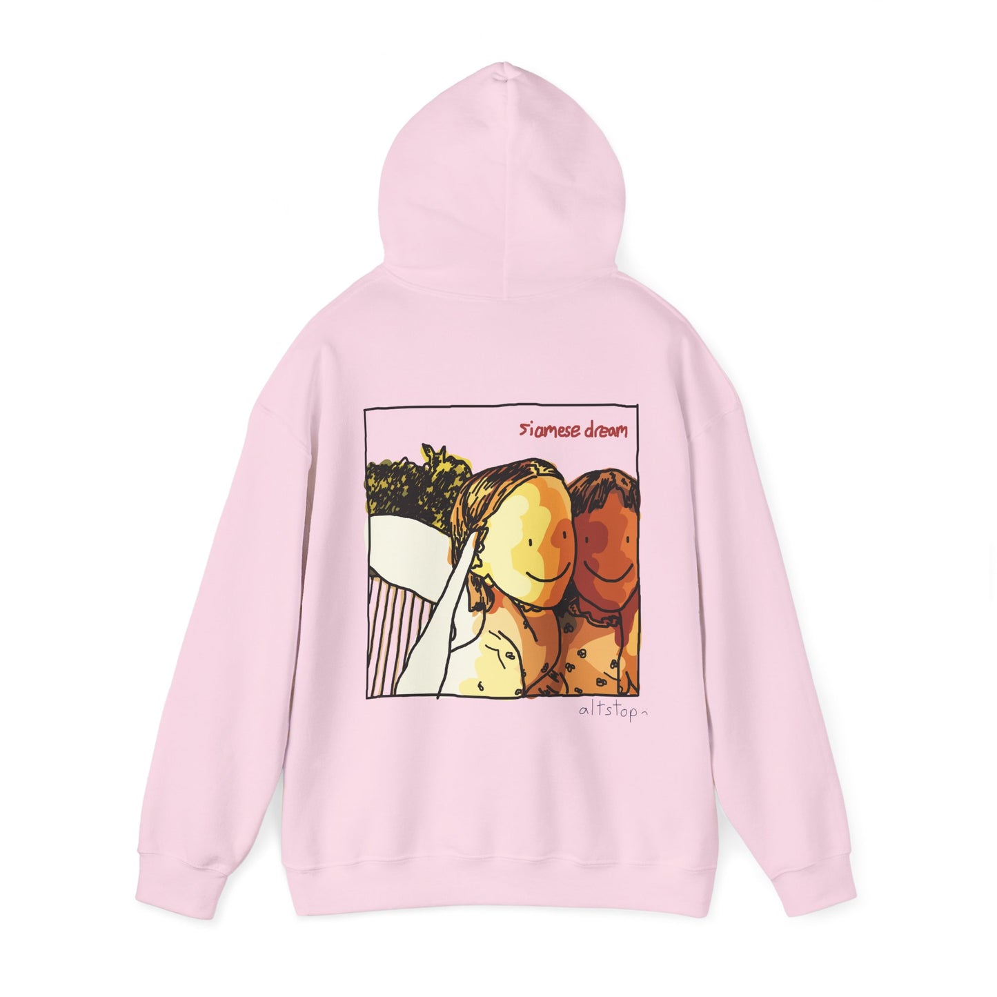 i <3 siamese dream hoodie