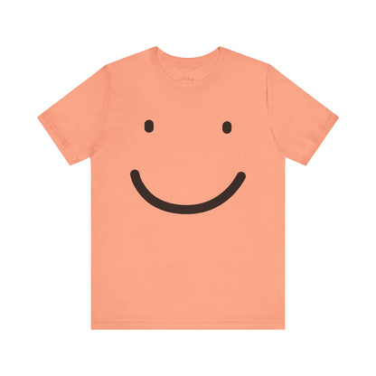 smiley logo tee