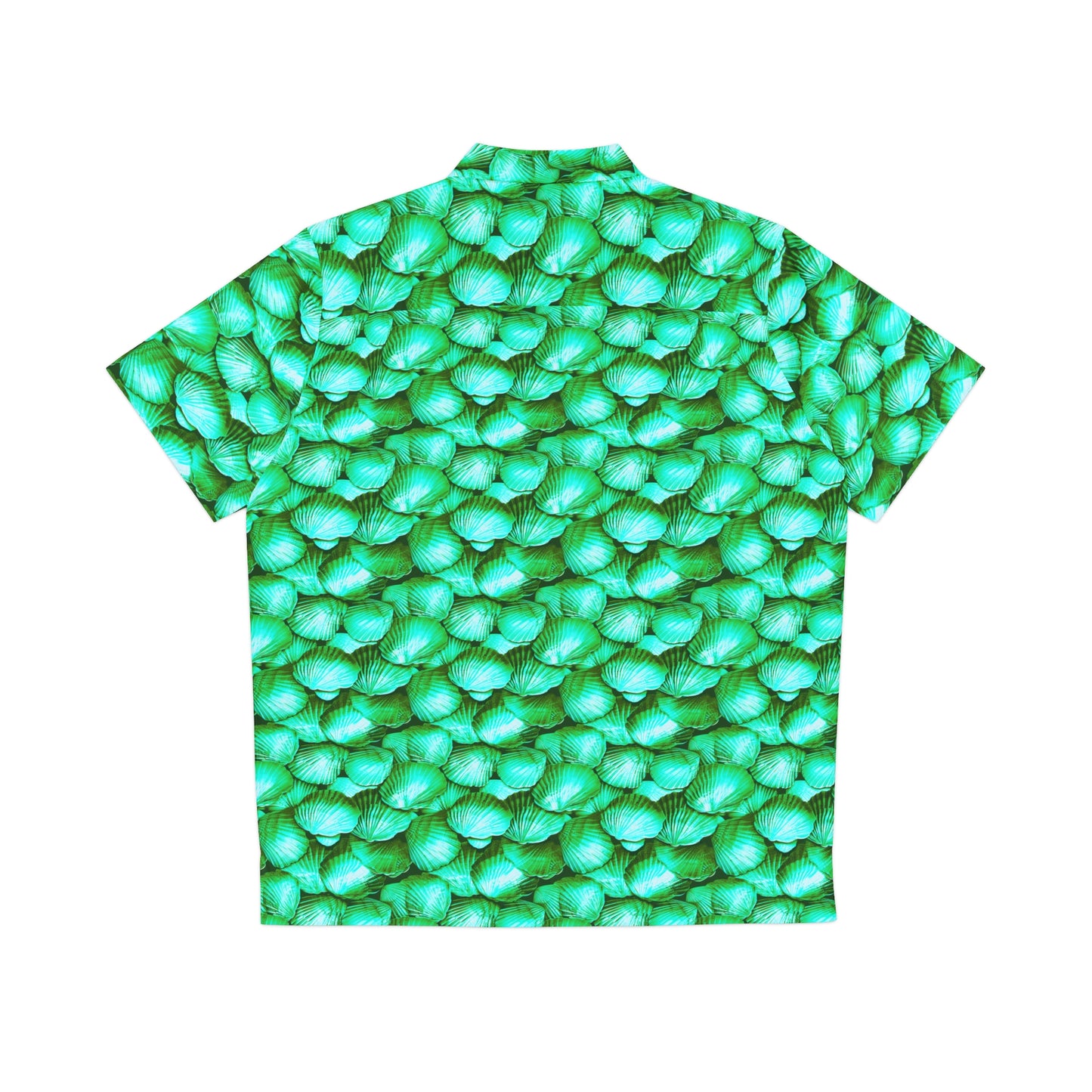 green shells hawaiian shirt