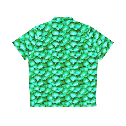 green shells hawaiian shirt