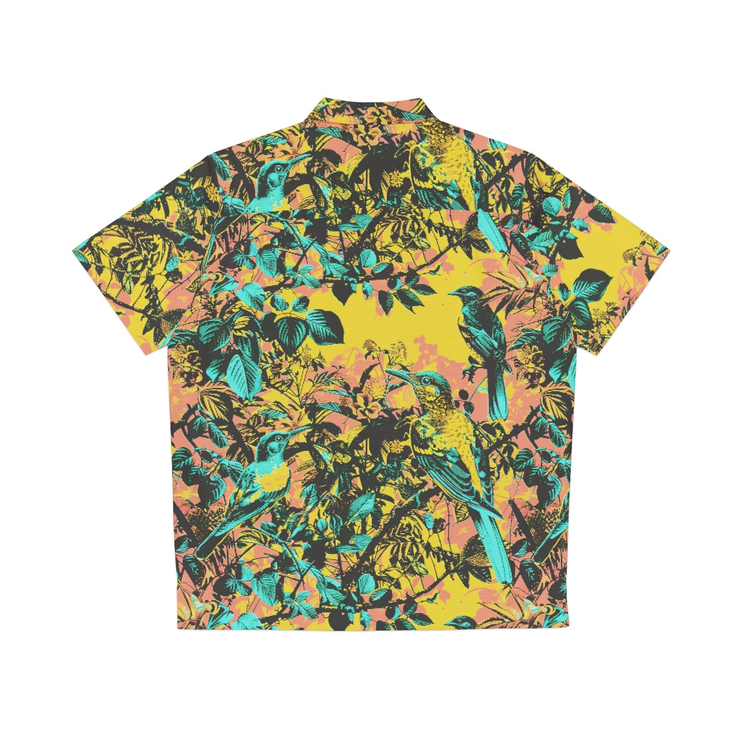 warhol bird button-down shirt