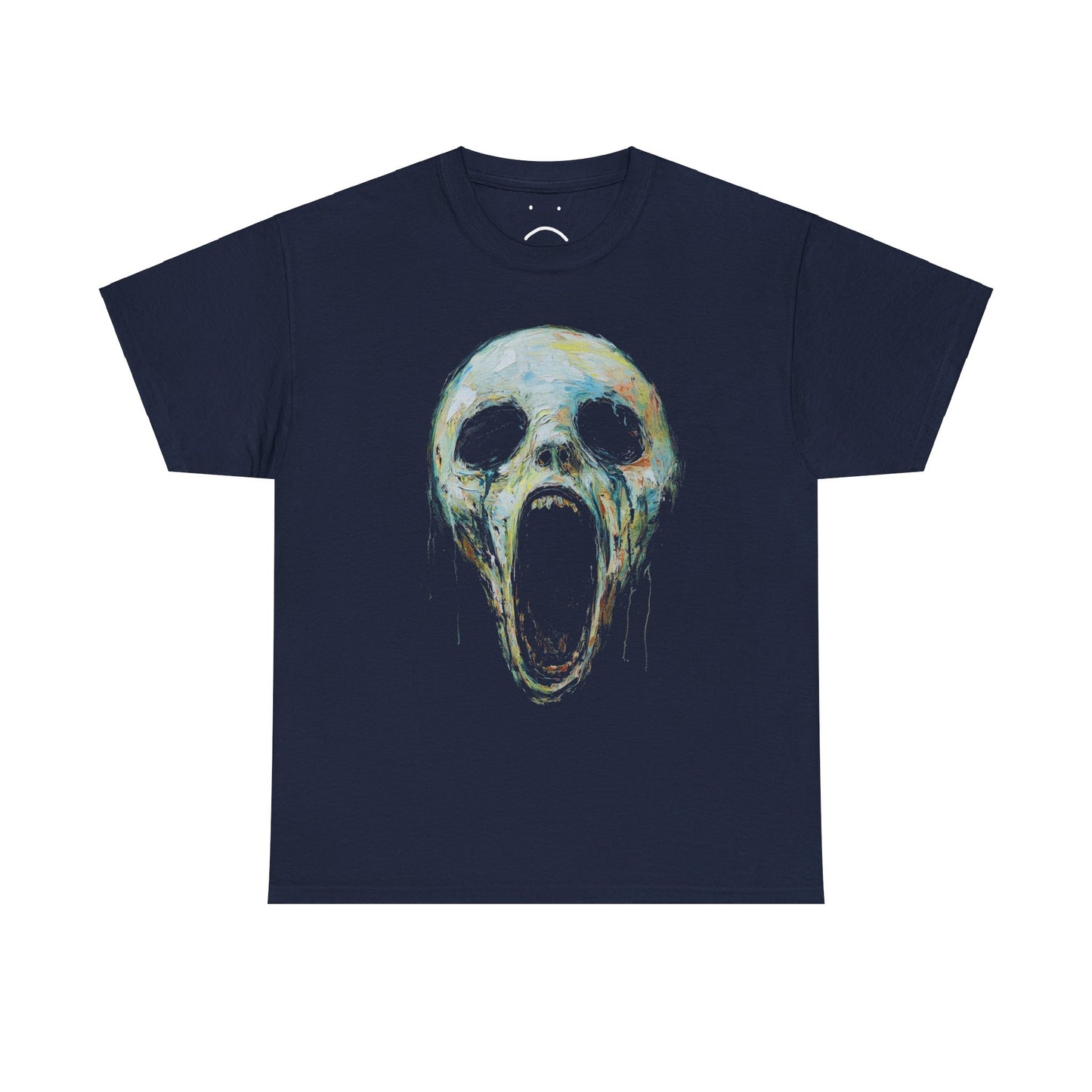 screaming melting face tee