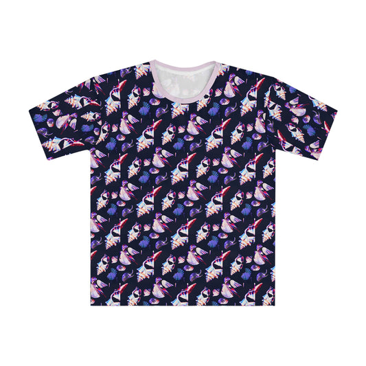 glitch shell tee