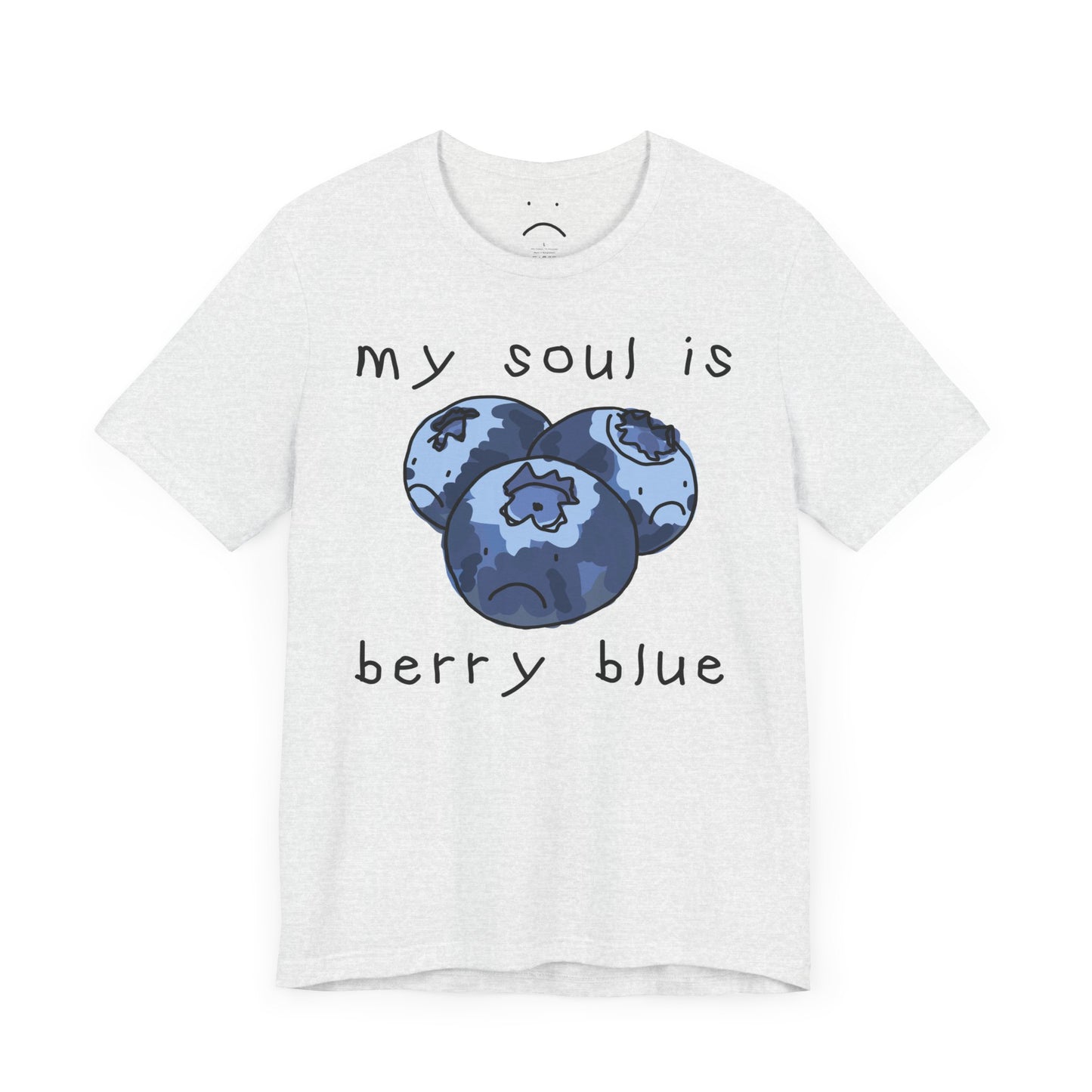 berry blue tee