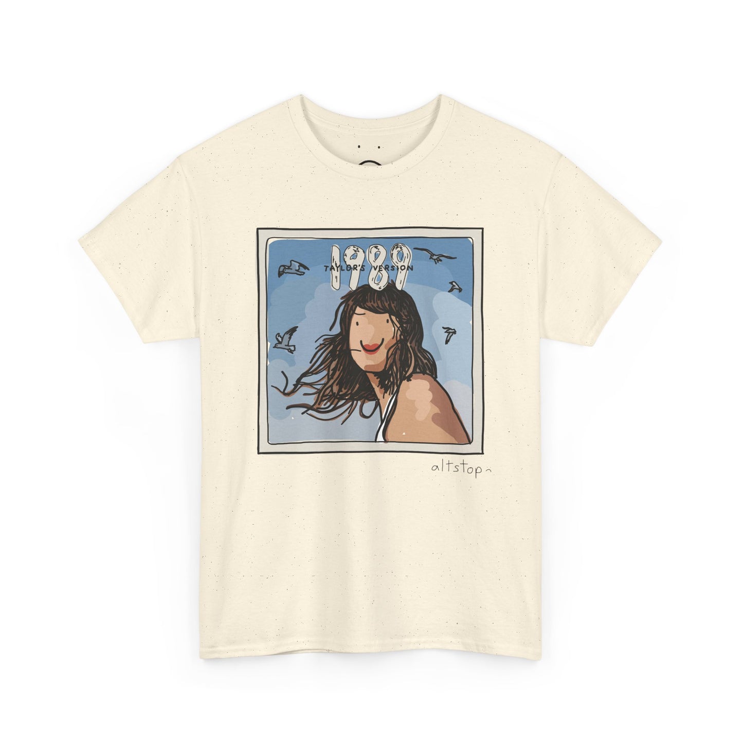 seagull woman deluxe tee