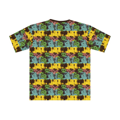 warhol palm tree tee