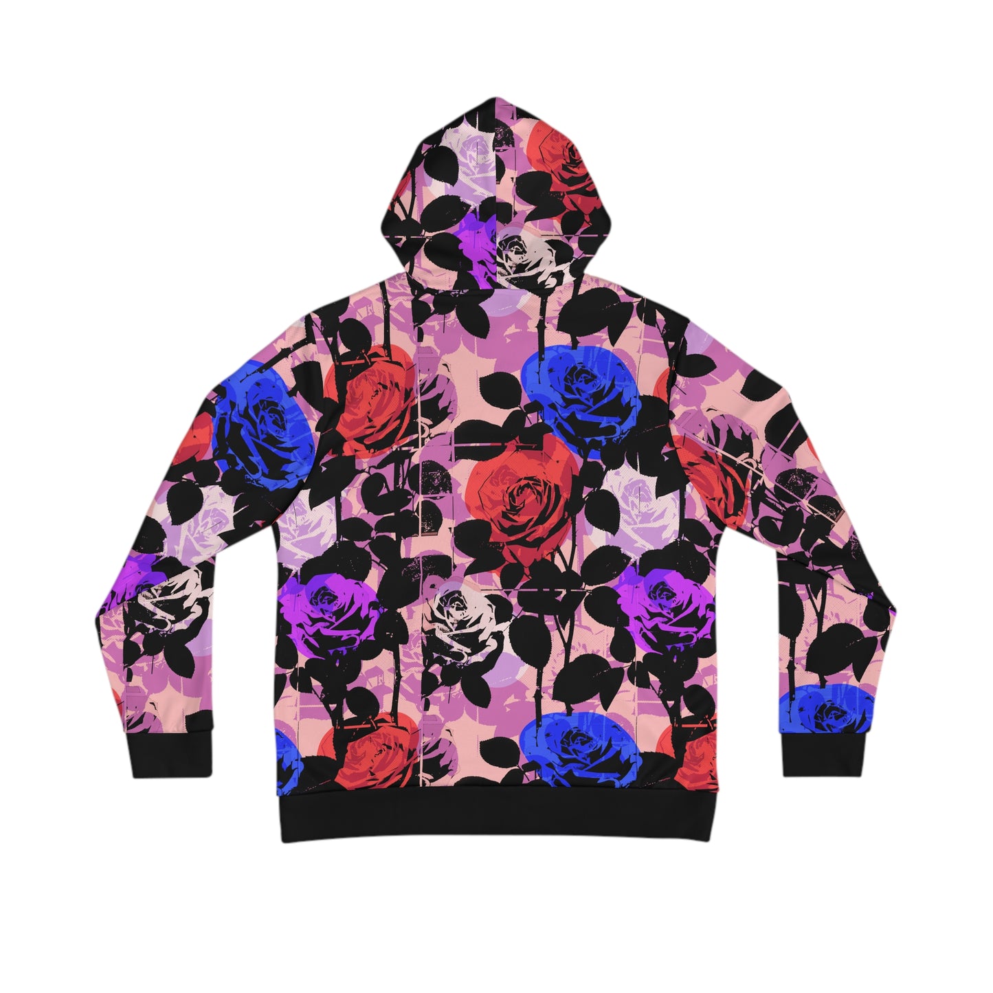 warhol roses hoodie