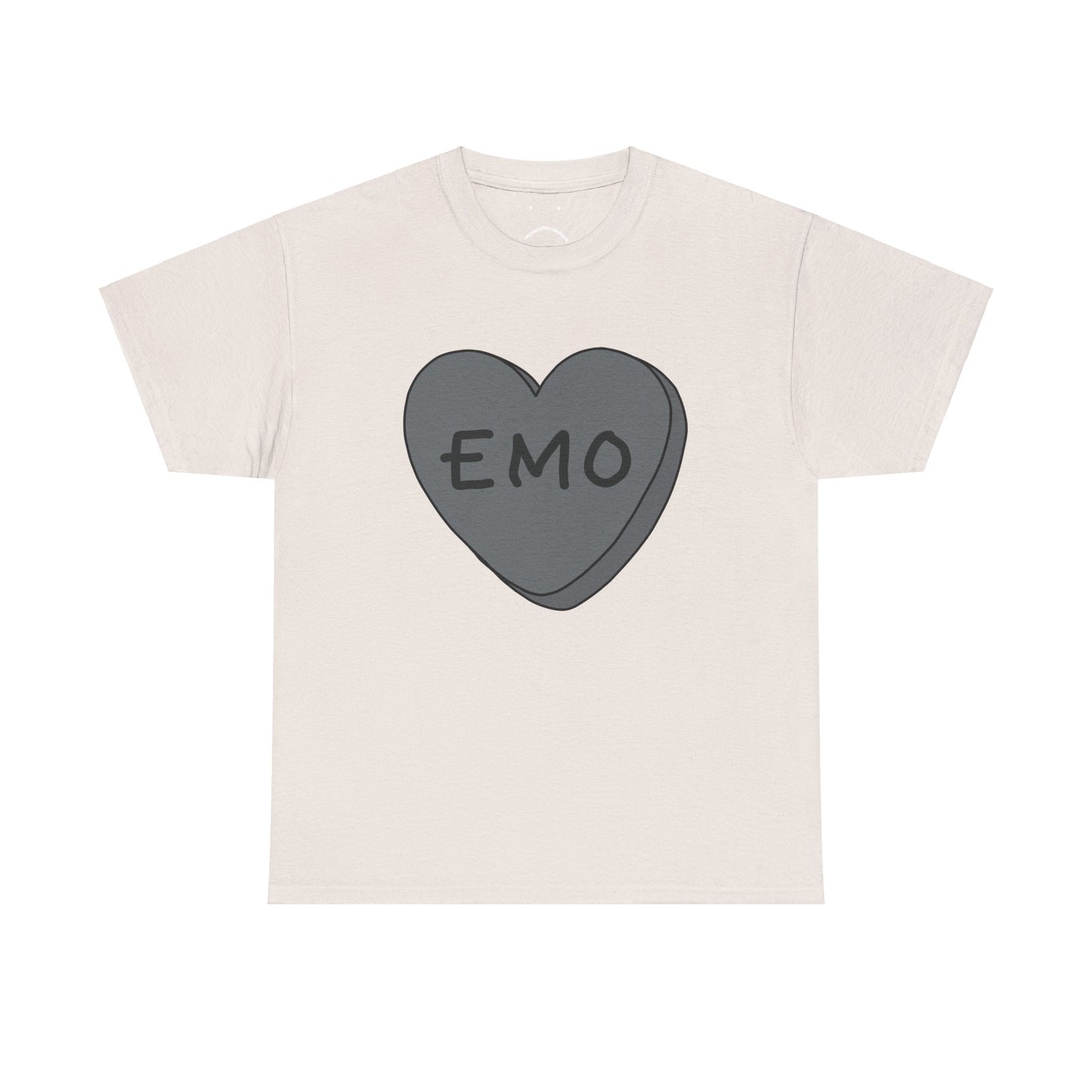 emo candy heart tee