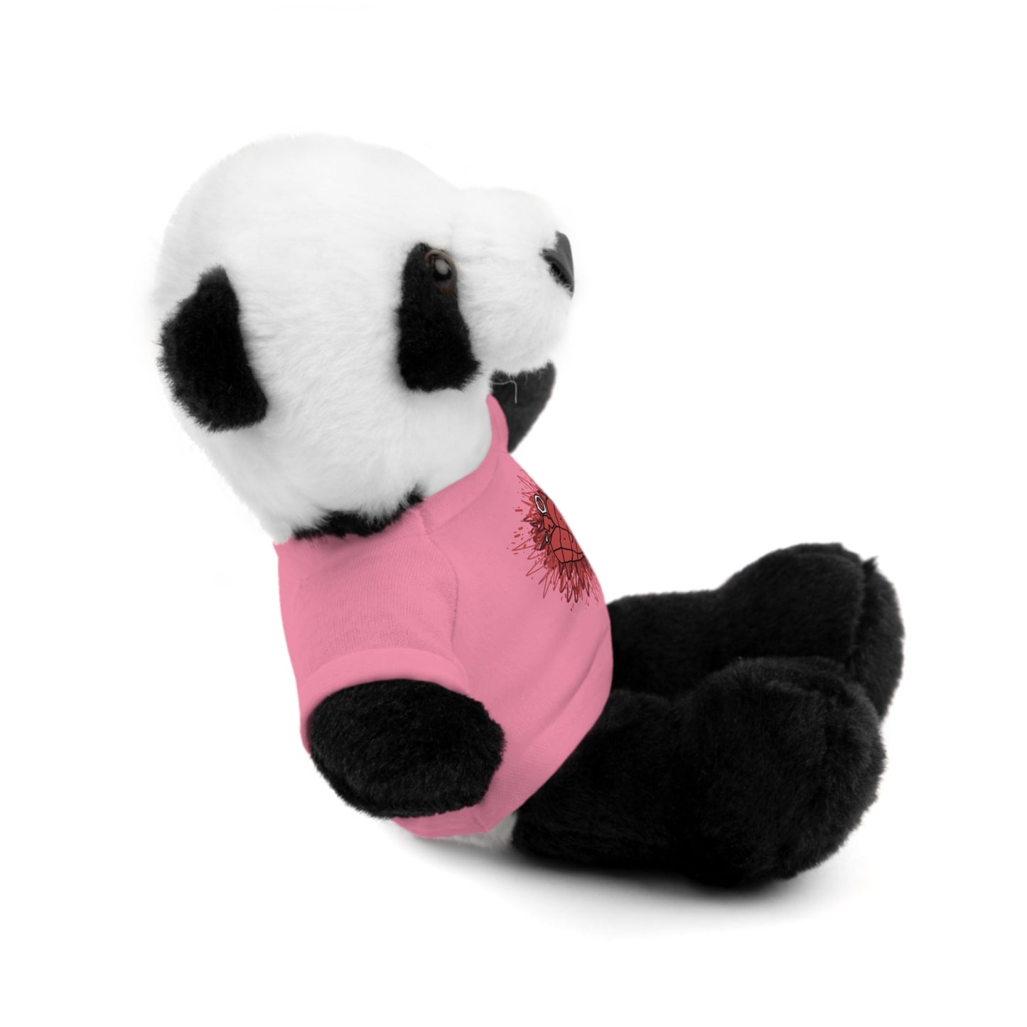 heart grenade animal plush