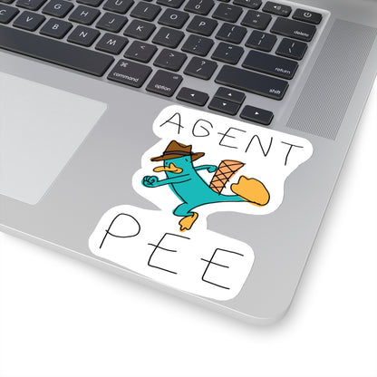 agent pee sticker