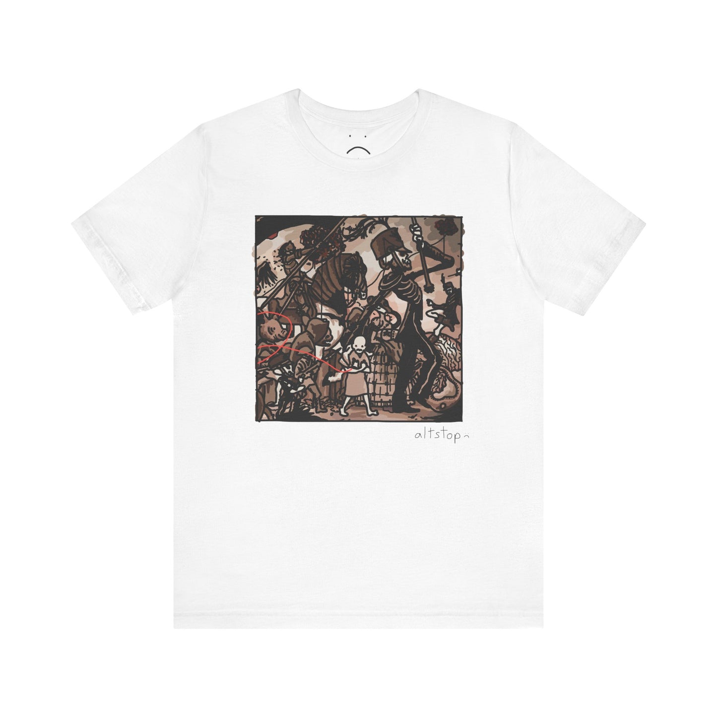 skeleton parade deluxe tee