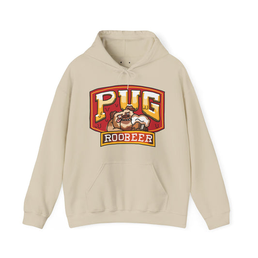 pug roobeer hoodie