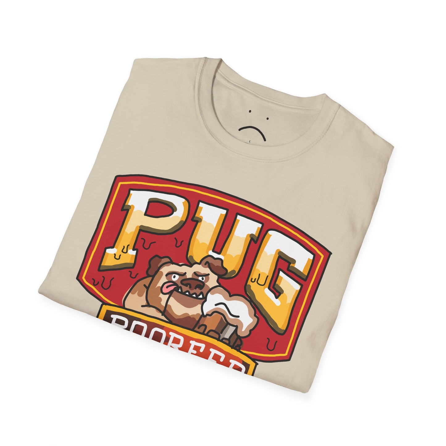 pug roobeer tee