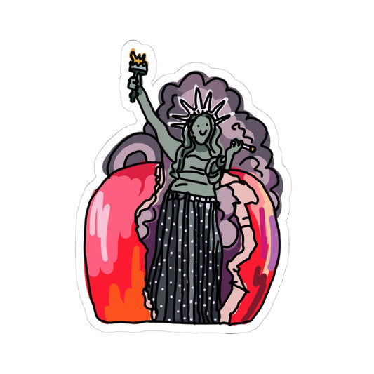 big apple chapple sticker