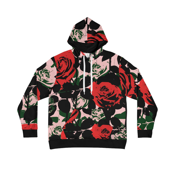 warhol roses hoodie #3