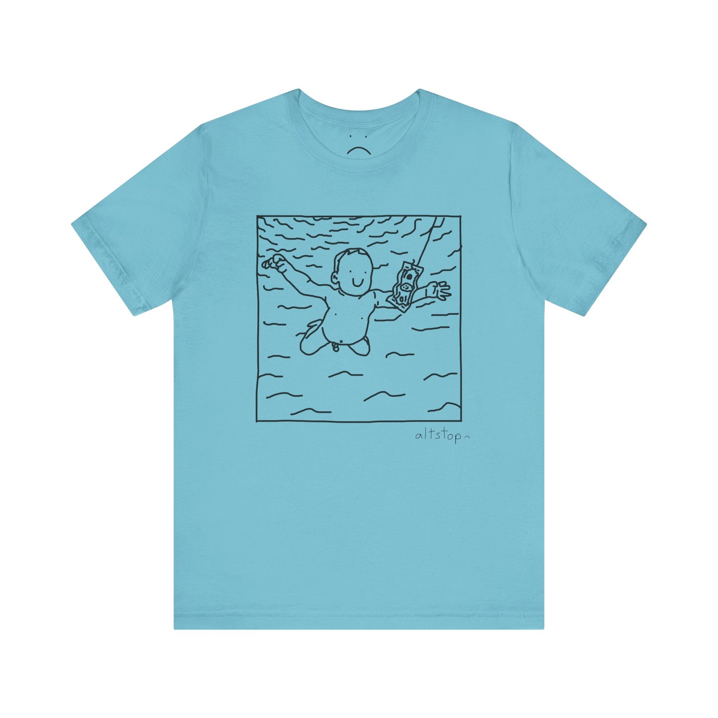 baby in the pool tee