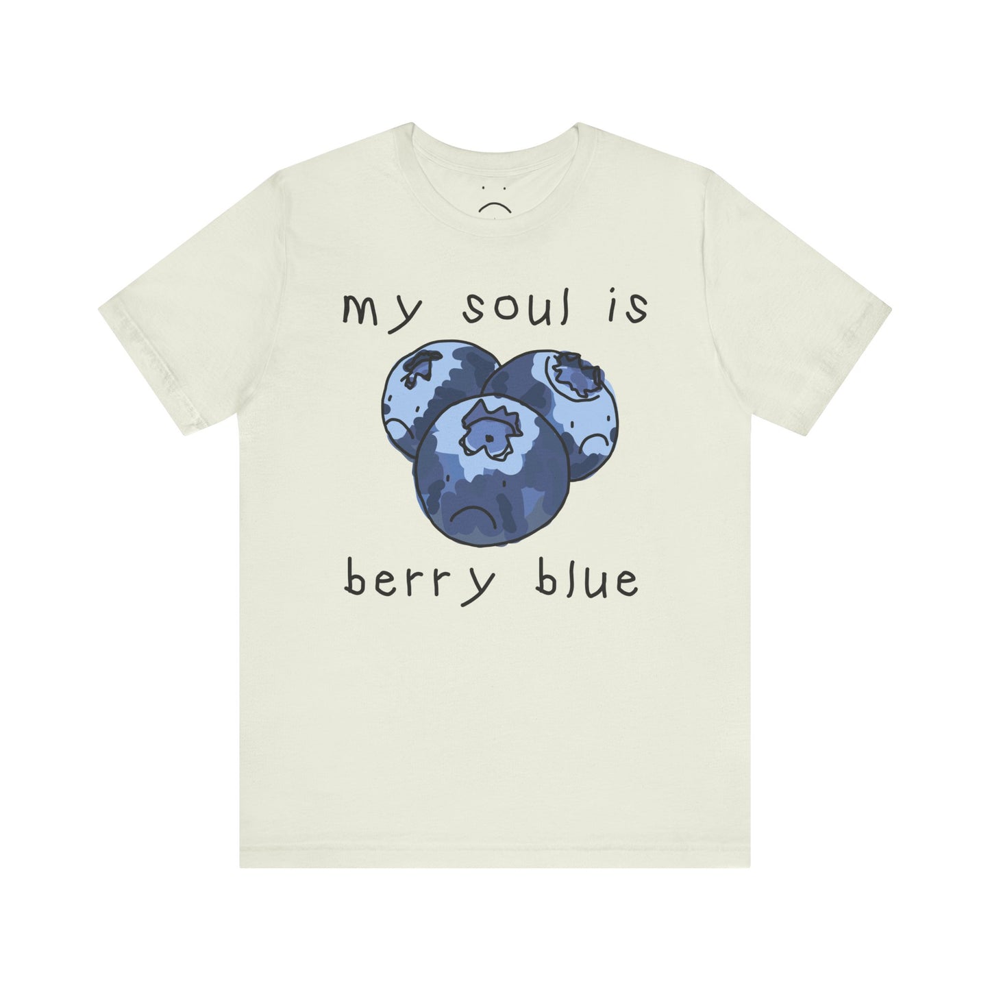 berry blue tee