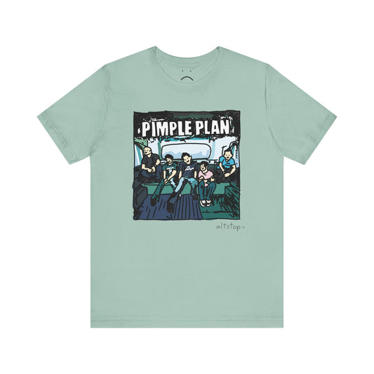 pimple plan deluxe tee