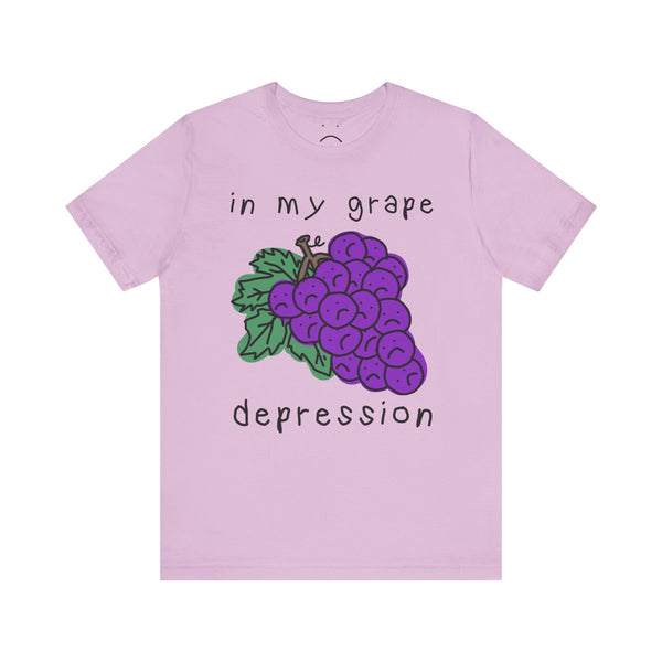 grape depression tee