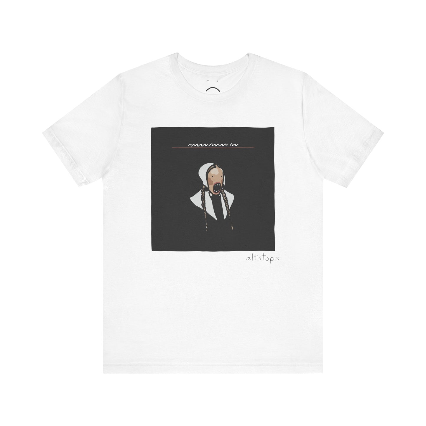 screaming nun deluxe tee