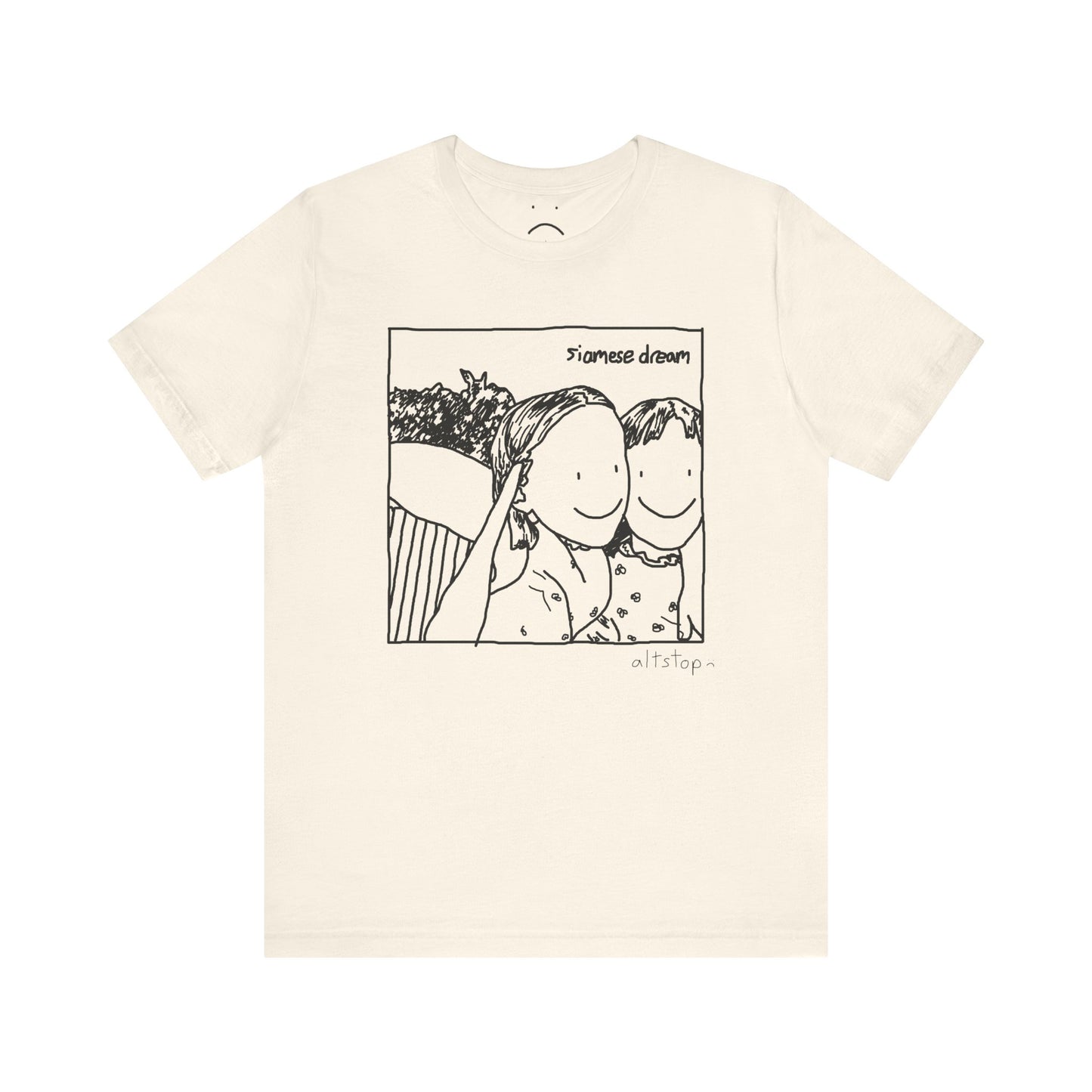 conjoined butterfly twins tee