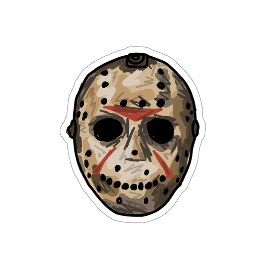 hockey slasher sticker