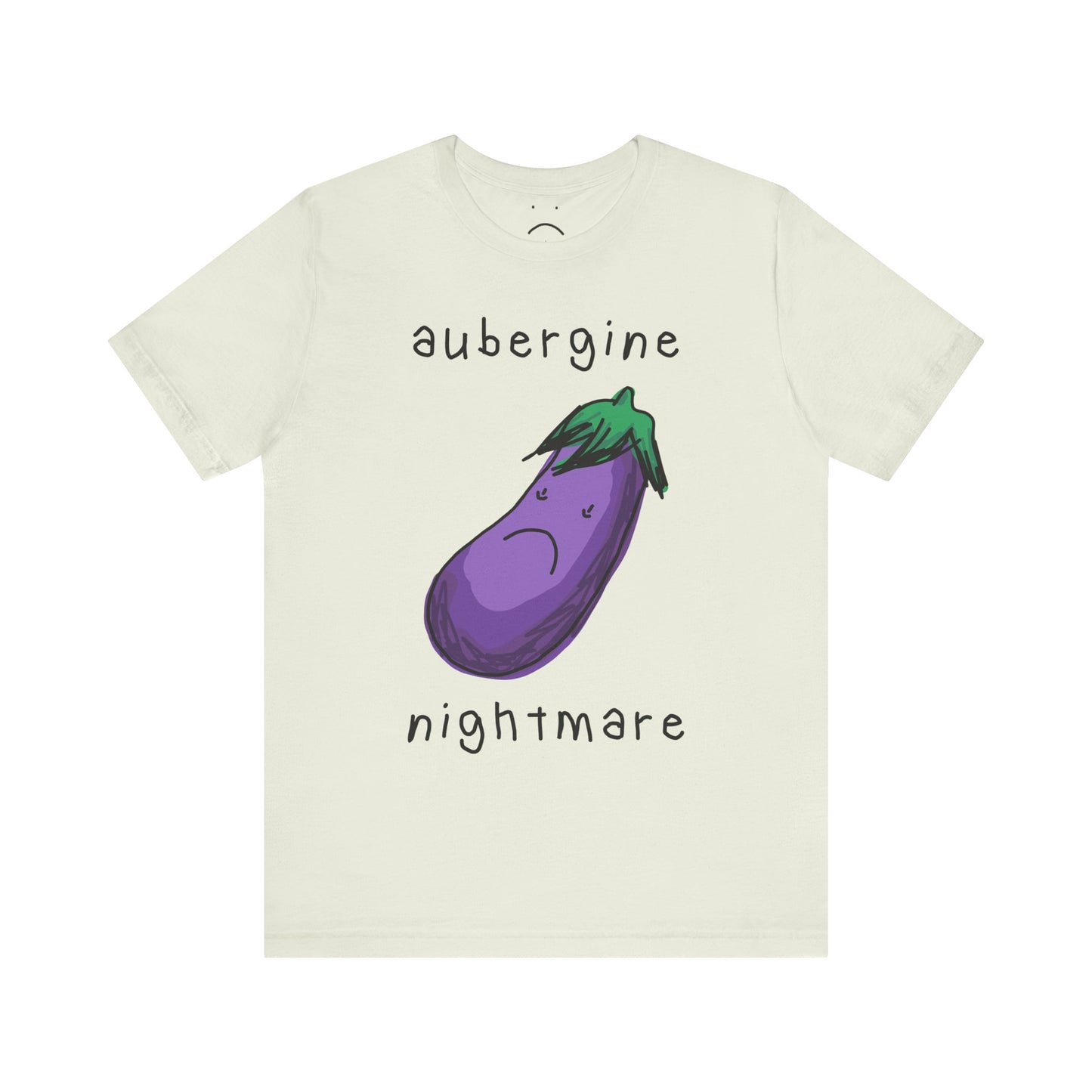 aubergine nightmare tee