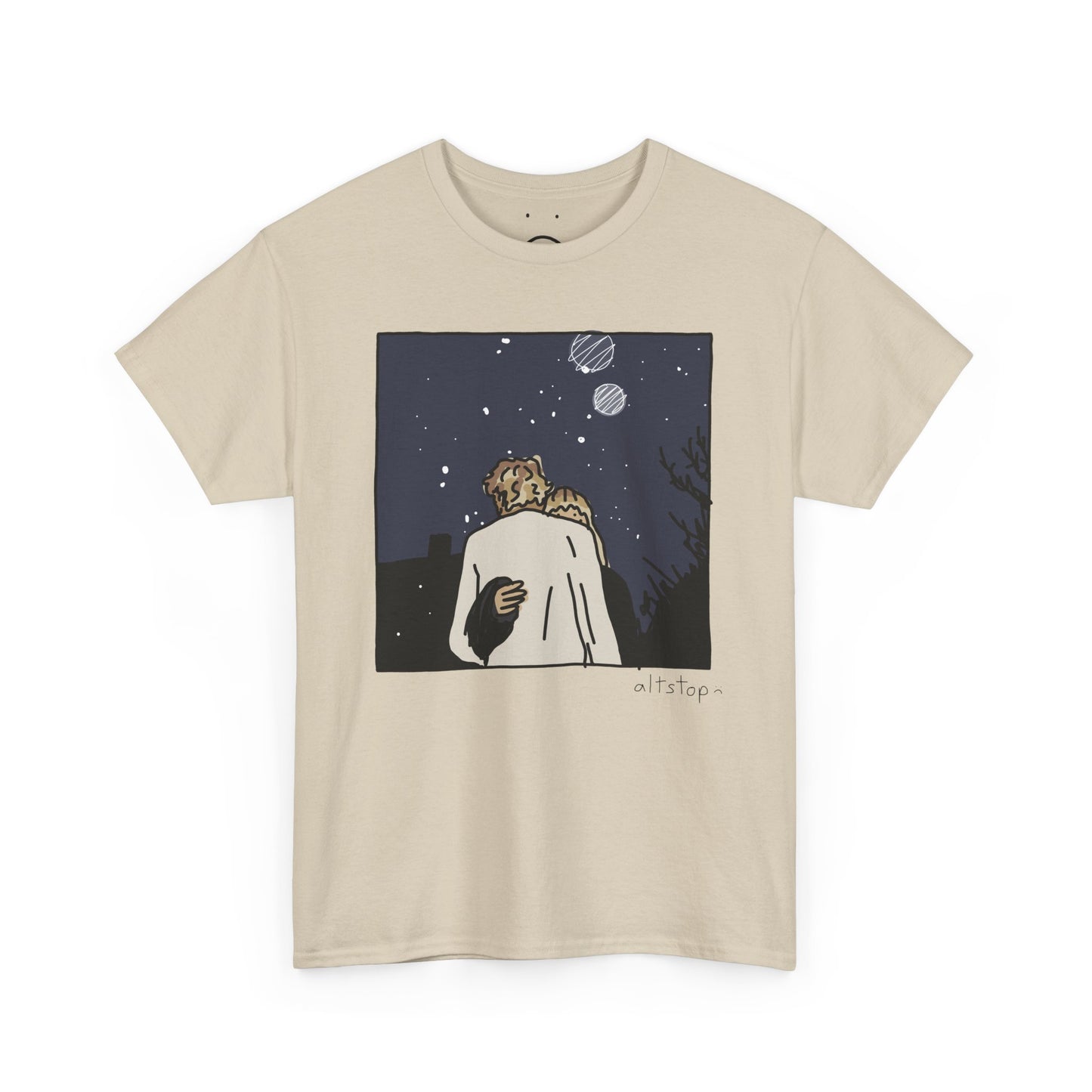 medieval snow day deluxe tee