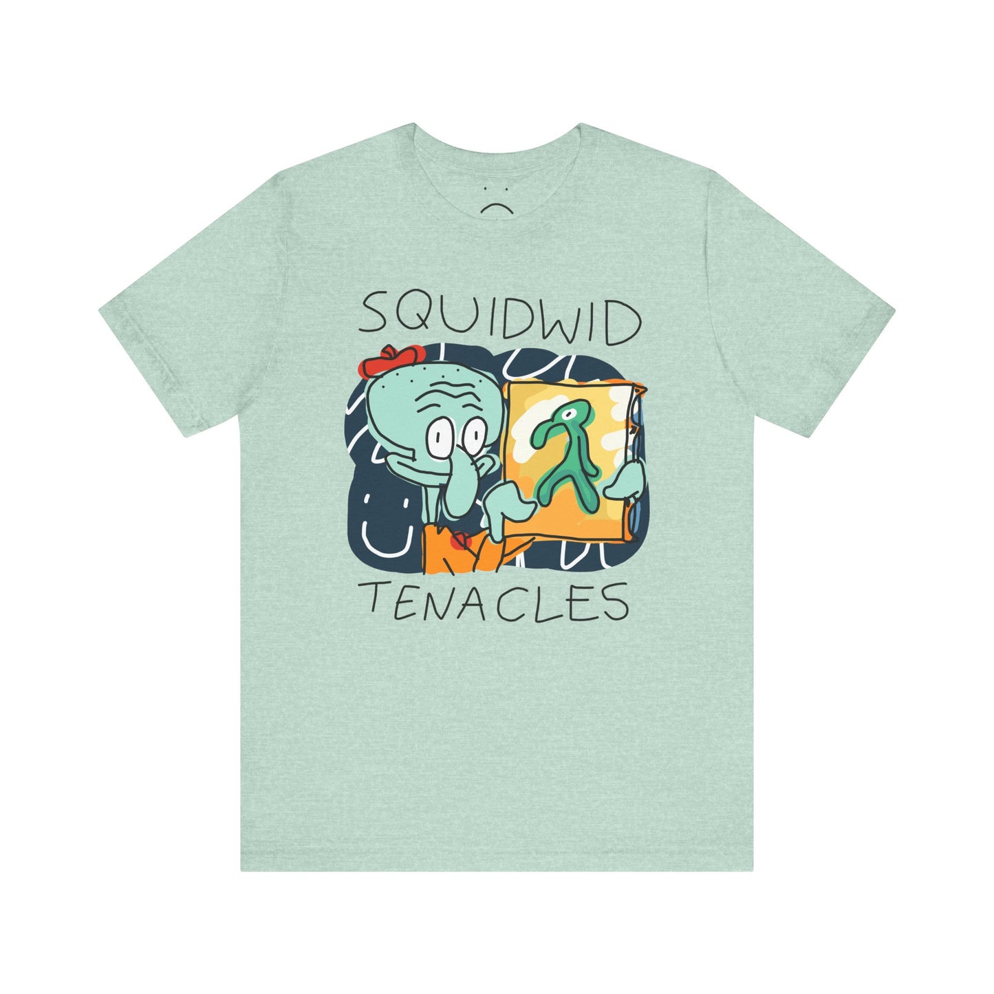 squidwid painting tee