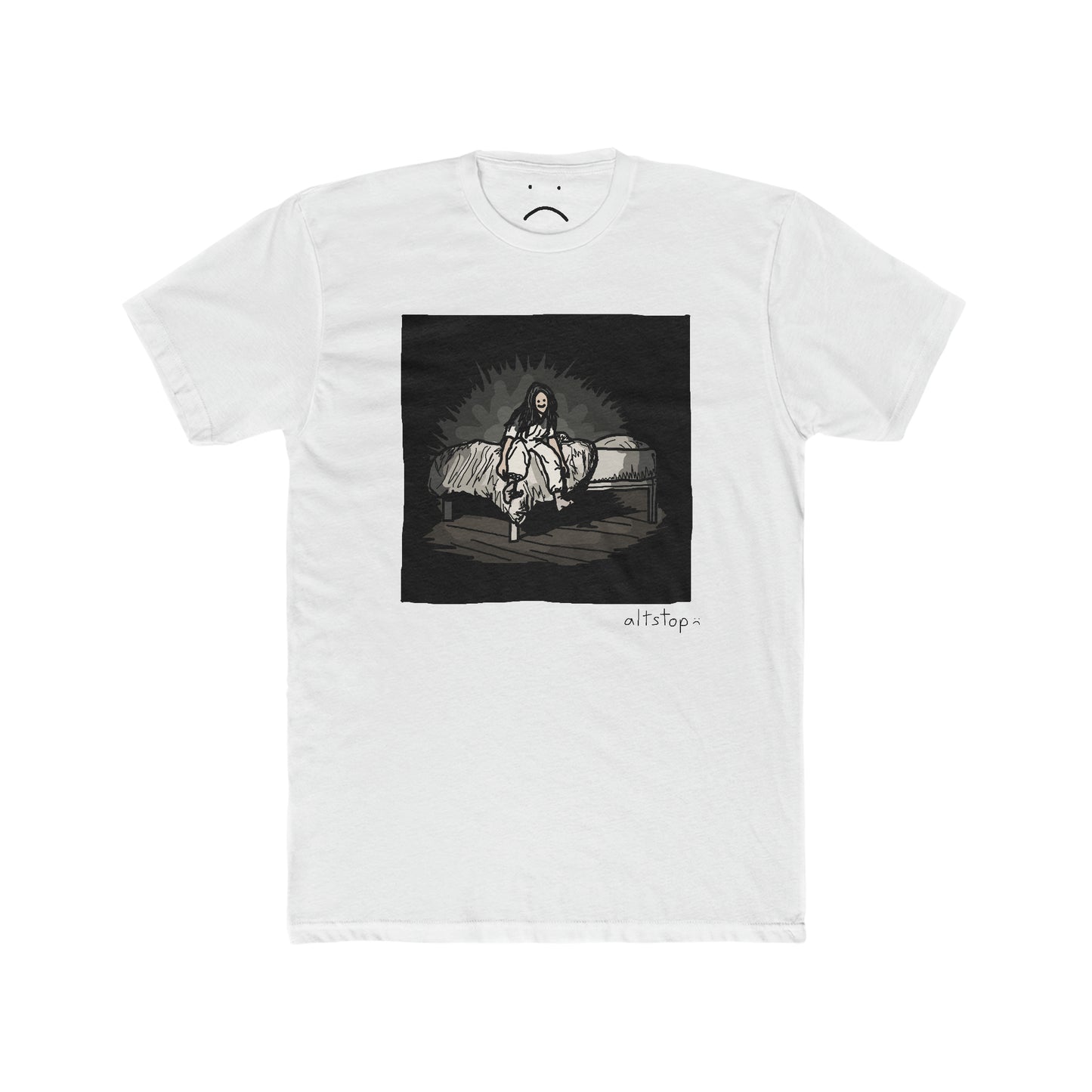 when we all fall asleep deluxe tee