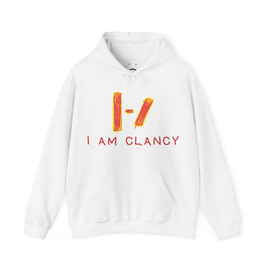 i am clancy deluxe hoodie