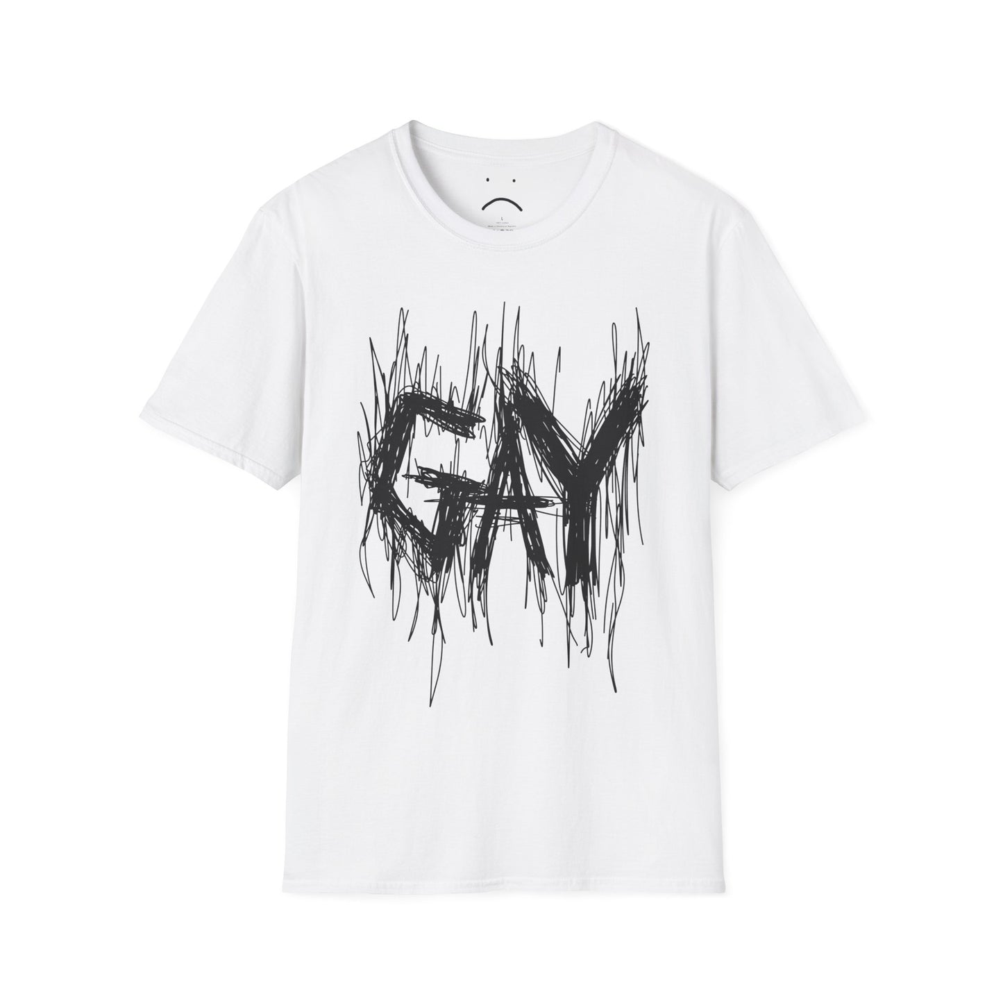 gay metal tee