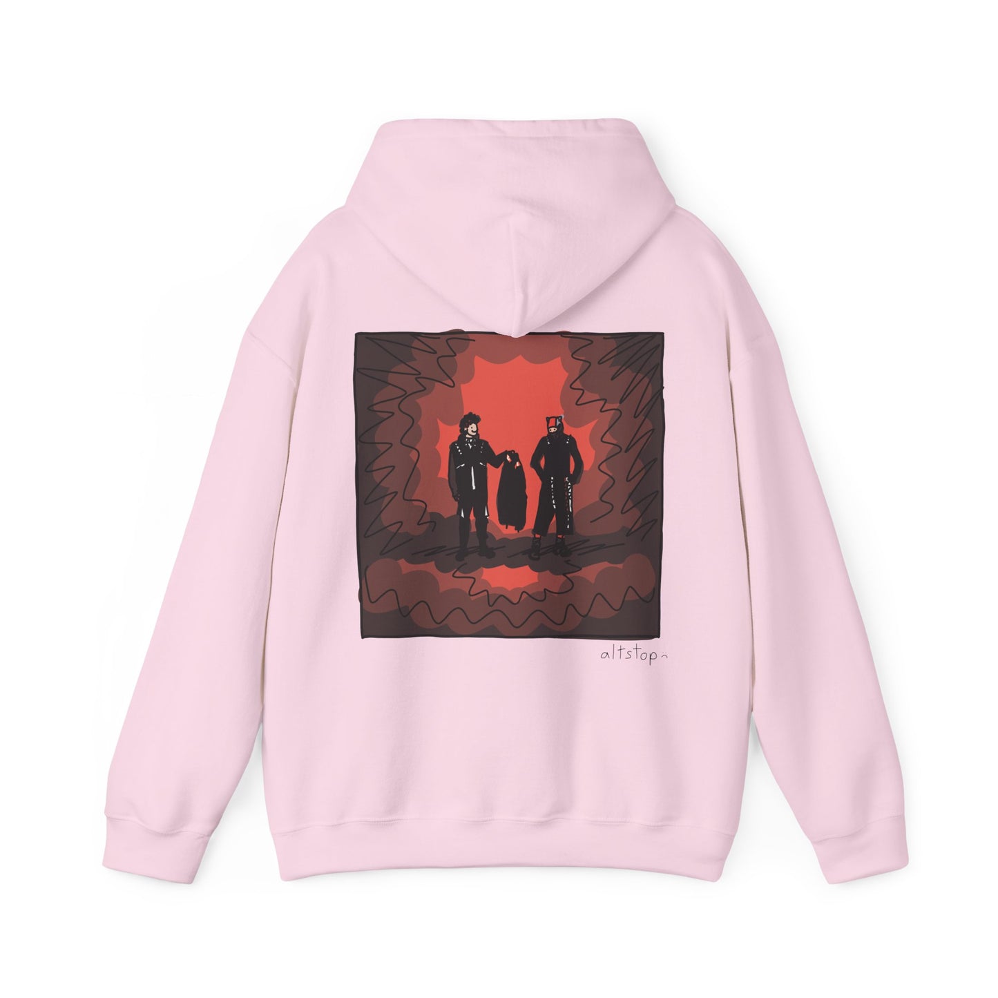 catboi and fren deluxe hoodie #1