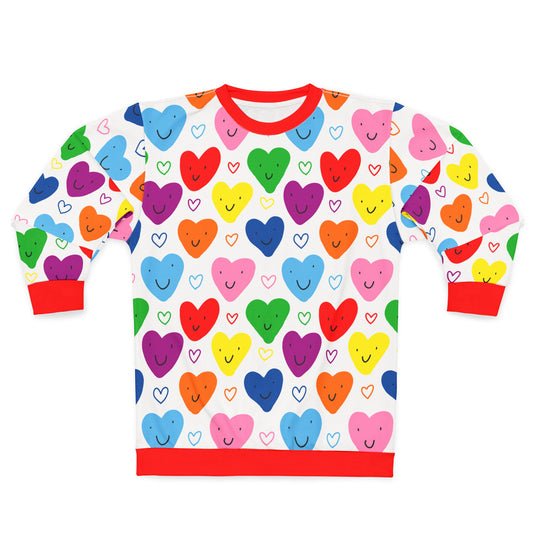 pride heart sweater